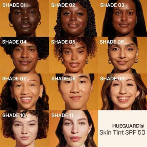 Close-up of the Live Tinted Hueguard Skin Tint SPF 50 Mineral packaging, highlighting its texture.