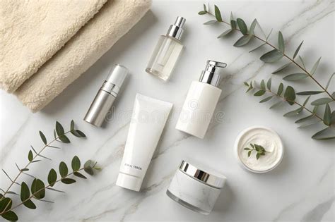 A flat lay of essential skincare products: a cleanser, a moisturizer, and a sunscreen.