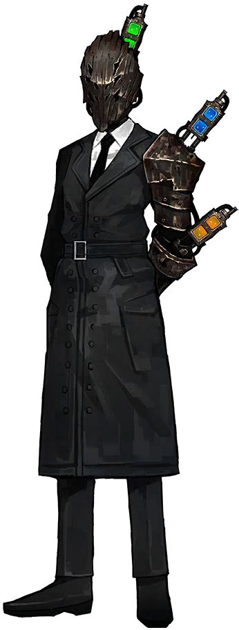 Baral's character model in Library of Ruina, showcasing his Executioner attire