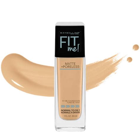 Product shot of Maybelline Fit Me Matte + Poreless Foundation